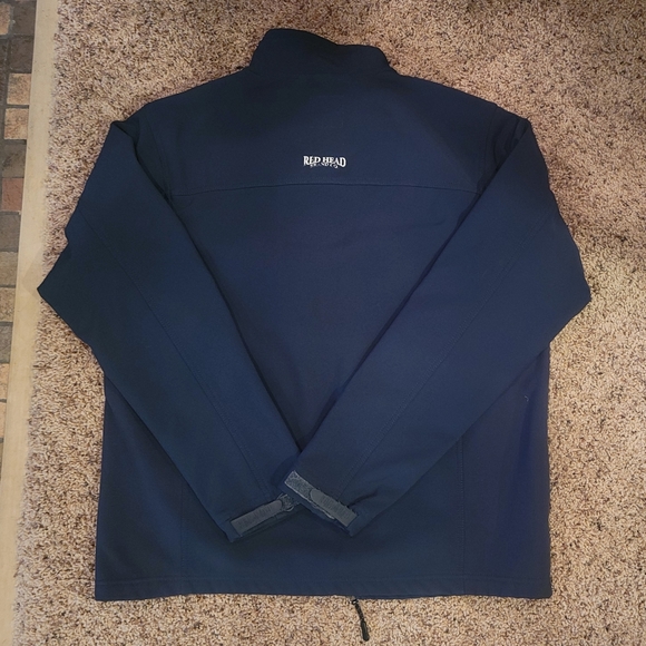 Red Head Men's Long Sleeve Full Zip Performance Jacket M Navy Blue - Picture 5 of 6